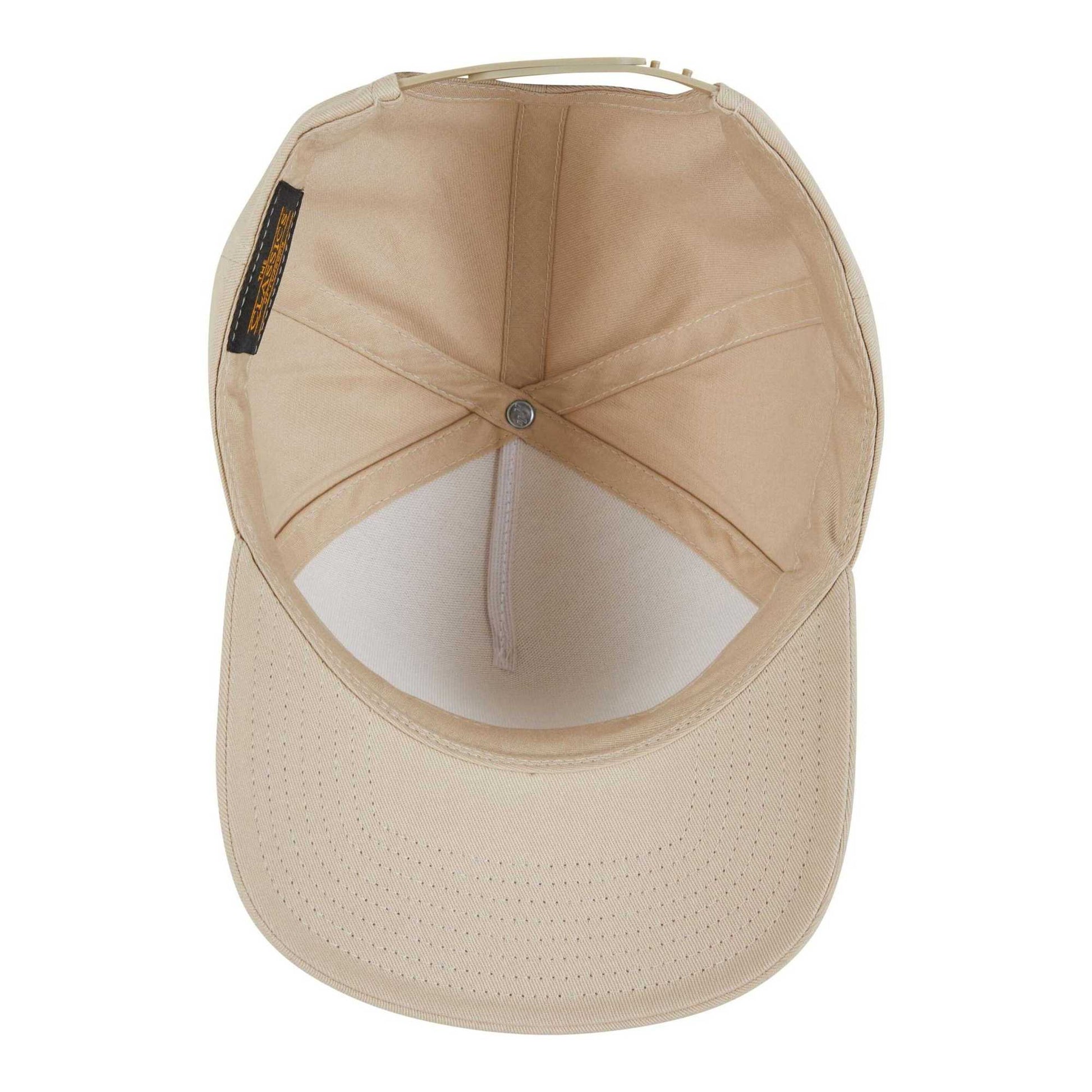 Beige - Lifestyle - Flexfit Classic 5 Panel Baseball Cap