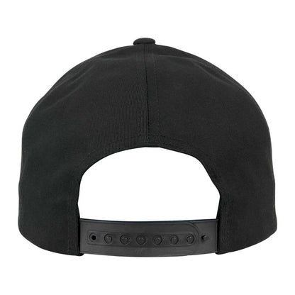 Black - Back - Flexfit Classic 5 Panel Baseball Cap