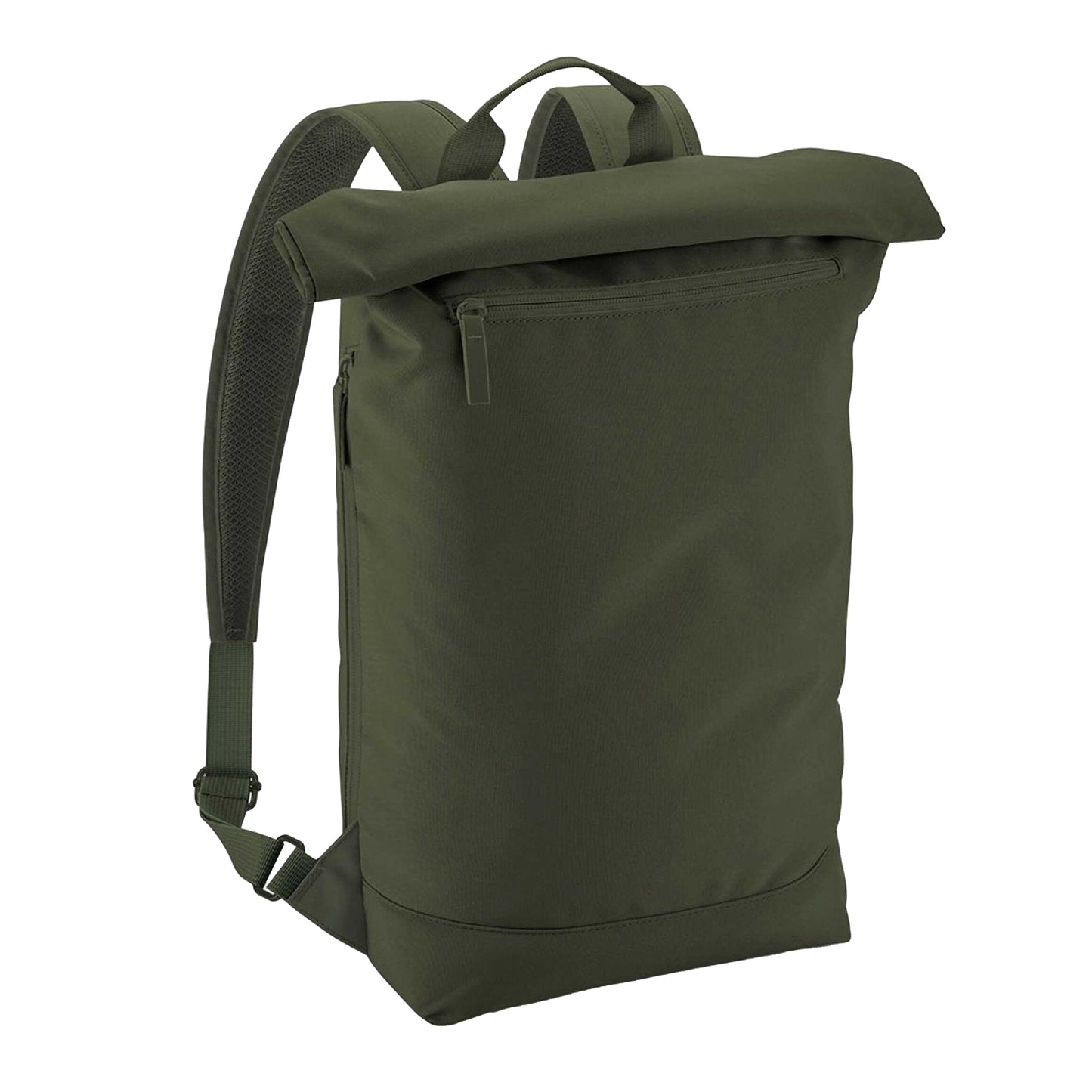 Pine Green - Front - Bagbase Simplicity Lite Roll Top Backpack