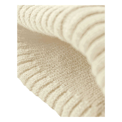 Sand-Black - Lifestyle - Beechfield Unisex Adult Zip Patch Beanie