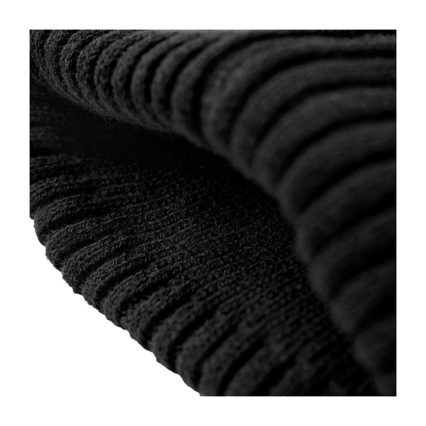 Black - Lifestyle - Beechfield Unisex Adult Zip Patch Beanie