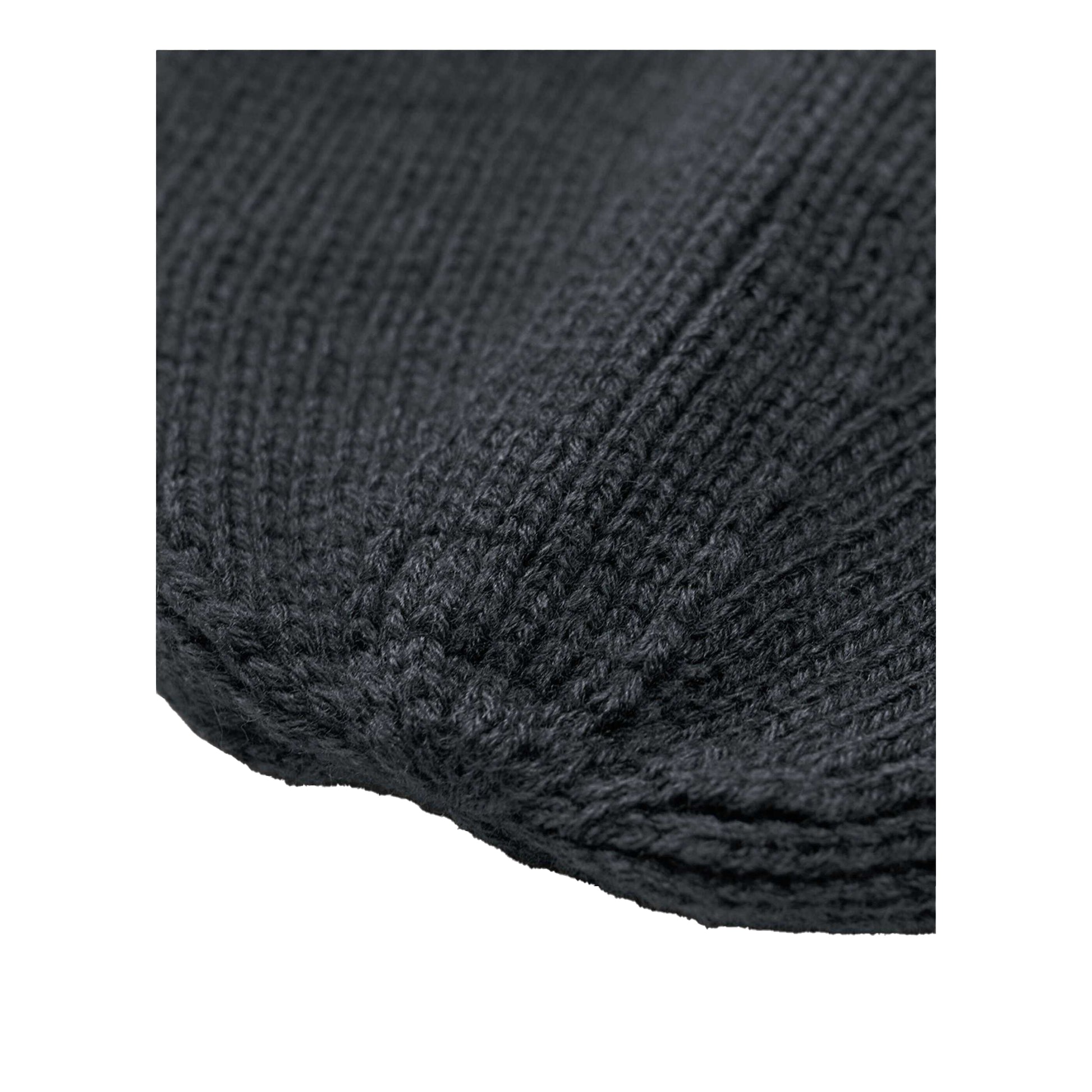Graphite Grey-Black - Lifestyle - Beechfield Unisex Adult Zip Patch Beanie