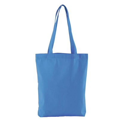 Cornflower Blue - Front - Westford Mill EarthAware Twill Organic Tote Bag