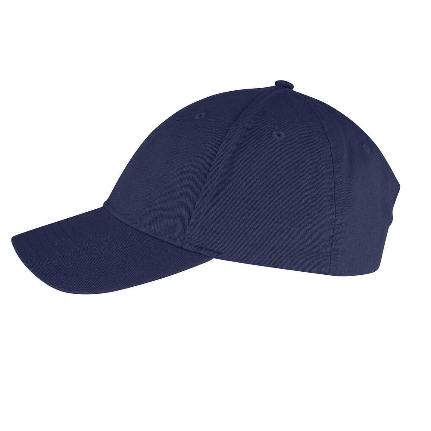 Navy - Lifestyle - James Harvest L.A Brushed Cotton Baseball Cap