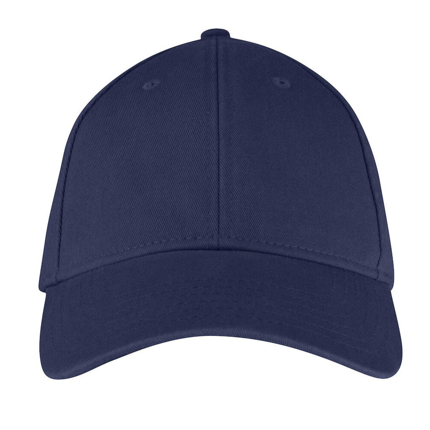 Navy - Front - James Harvest Burnwood Baseball Cap