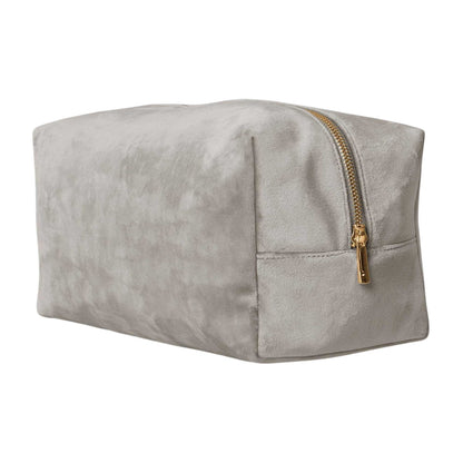Moonstone - Front - Bagbase Velvet Toiletry Bag