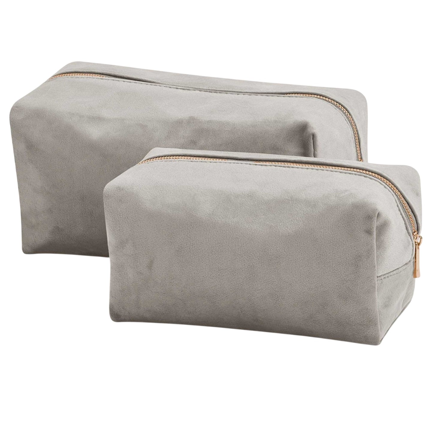 Moonstone - Side - Bagbase Velvet Toiletry Bag