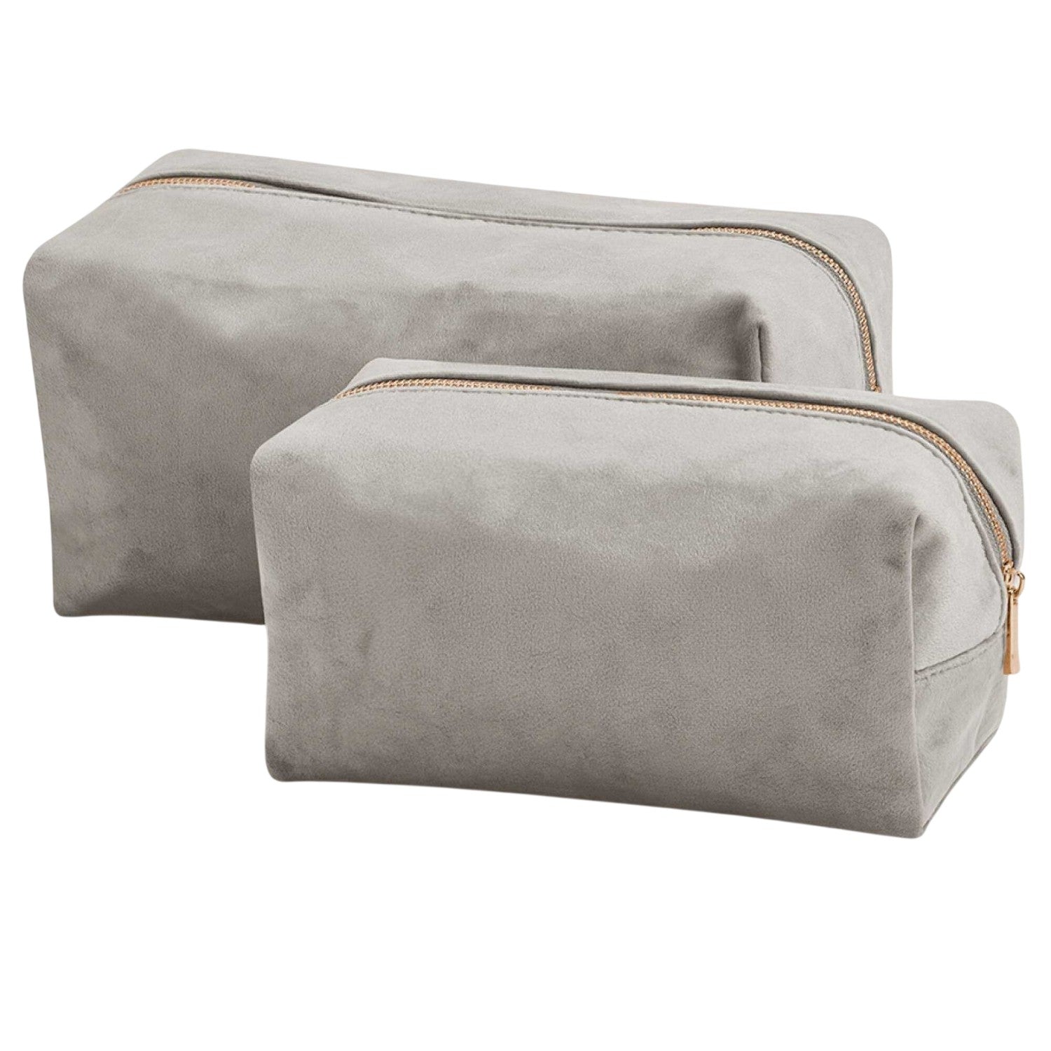 Moonstone - Side - Bagbase Velvet Toiletry Bag