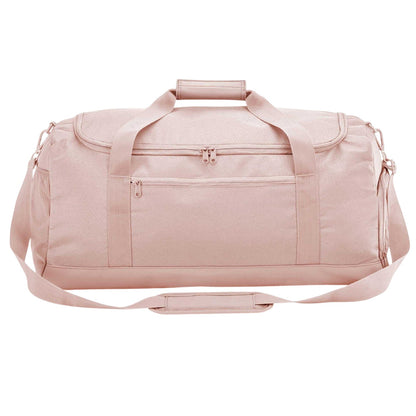 Fresh Pink - Front - Bagbase Large Training Duffle Bag