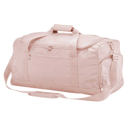 Fresh Pink - Back - Bagbase Large Training Duffle Bag