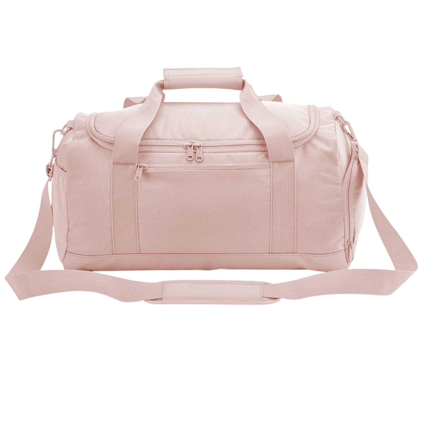 Fresh Pink - Front - Bagbase Small Training Duffle Bag