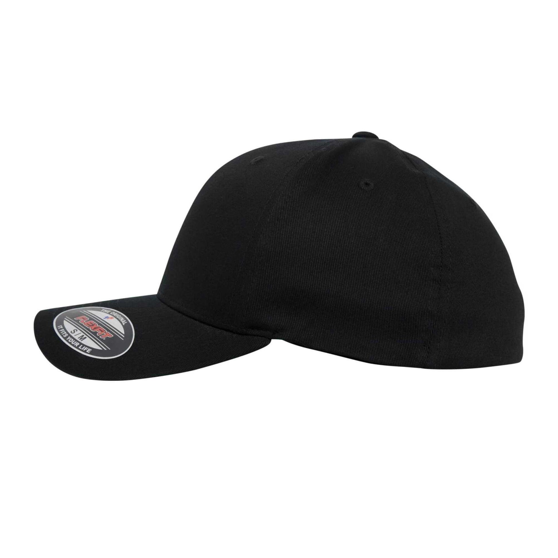 Black - Side - Flexfit Organic Cotton Cap