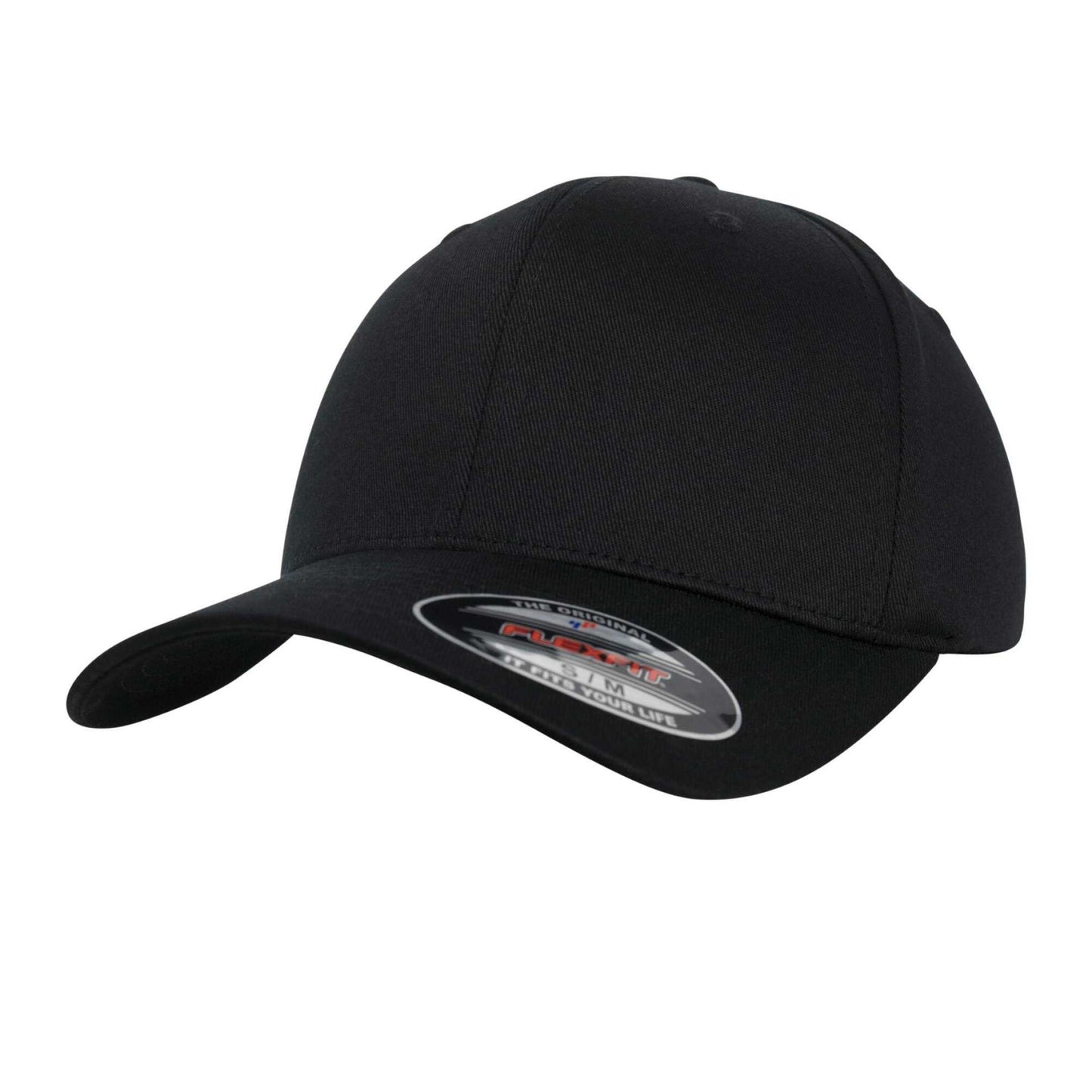 Black - Front - Flexfit Organic Cotton Cap