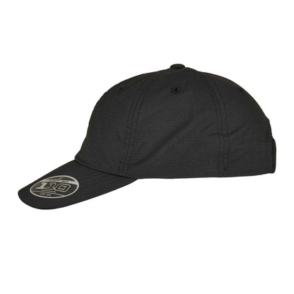 Black - Side - Flexfit 110 Cool & Dry Mini Pique Cap