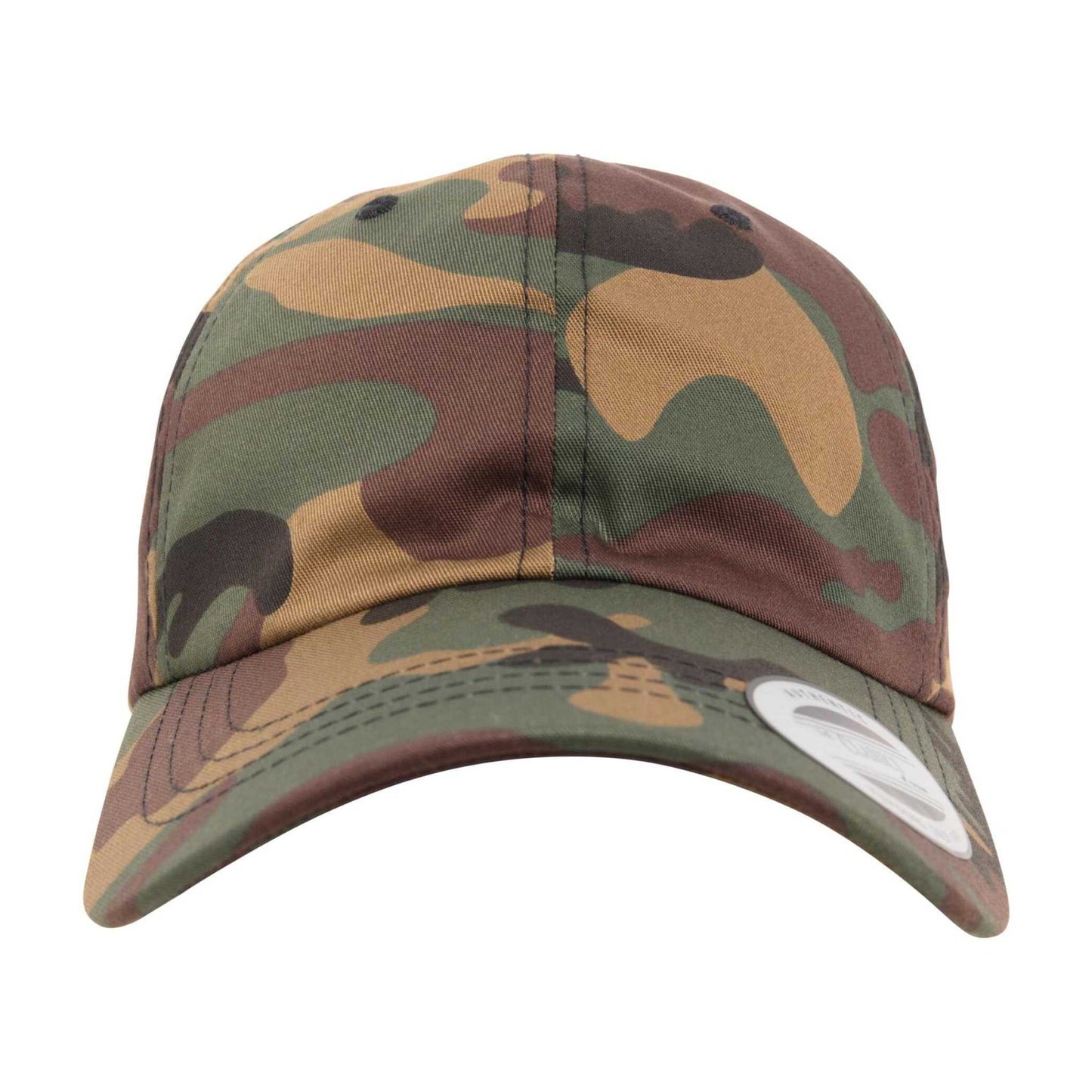 Green Camo - Lifestyle - Flexfit Cotton Twill Low Profile Cap