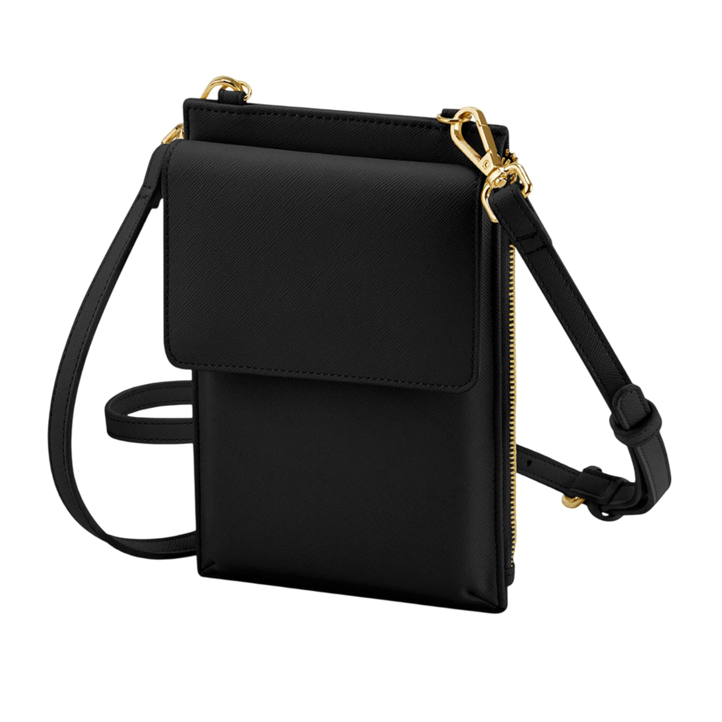 Black - Back - Bagbase Phone Carry Case