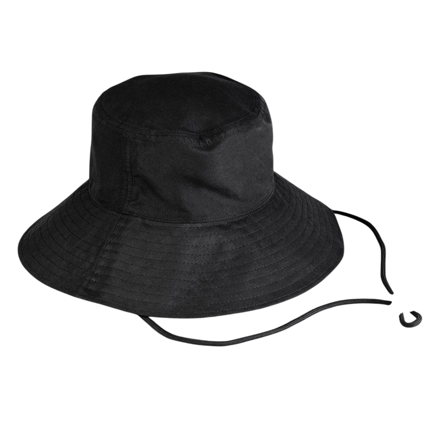 Black - Front - Beechfield Wide Brim Sun Hat