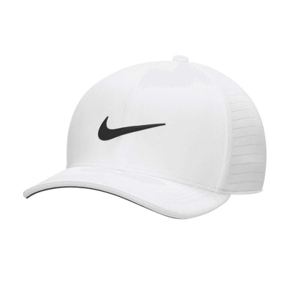 White-Black - Front - Nike Golf Performance Baseball Cap