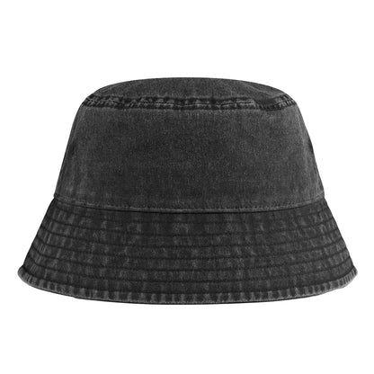 Vintage Black - Back - Beechfield Unisex Adult Vintage Bucket Hat