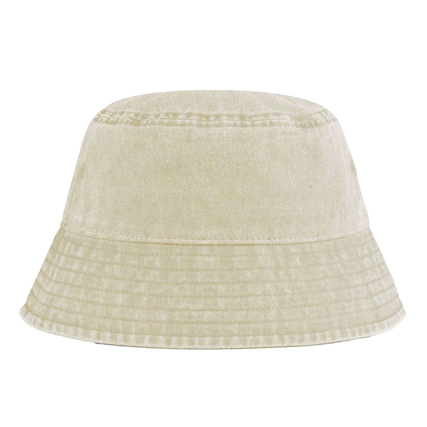 Vintage Stone - Back - Beechfield Unisex Adult Vintage Bucket Hat
