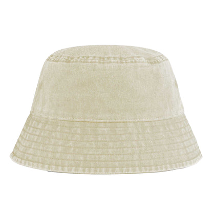 Vintage Stone - Back - Beechfield Unisex Adult Vintage Bucket Hat