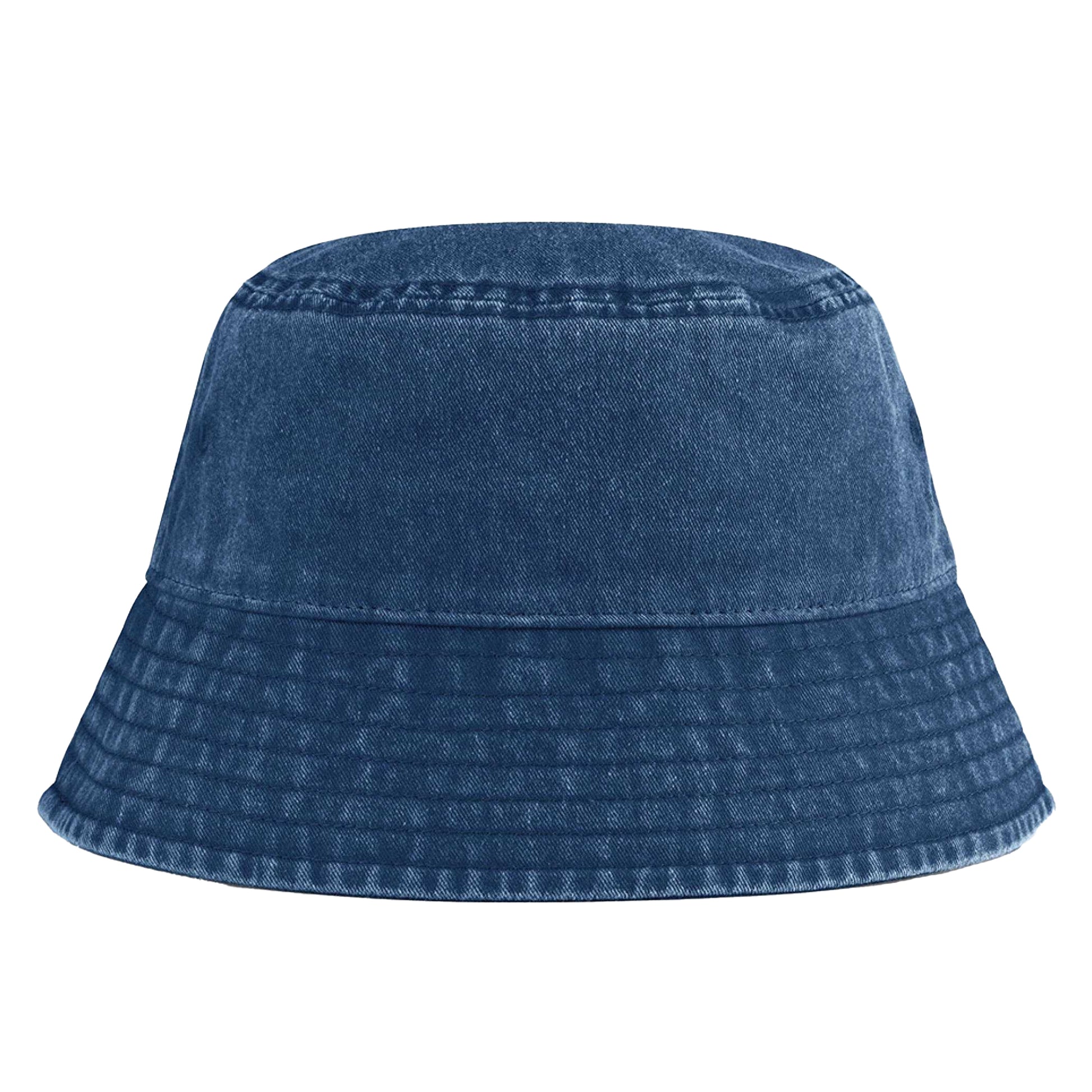 Vintage Denim - Back - Beechfield Unisex Adult Vintage Bucket Hat