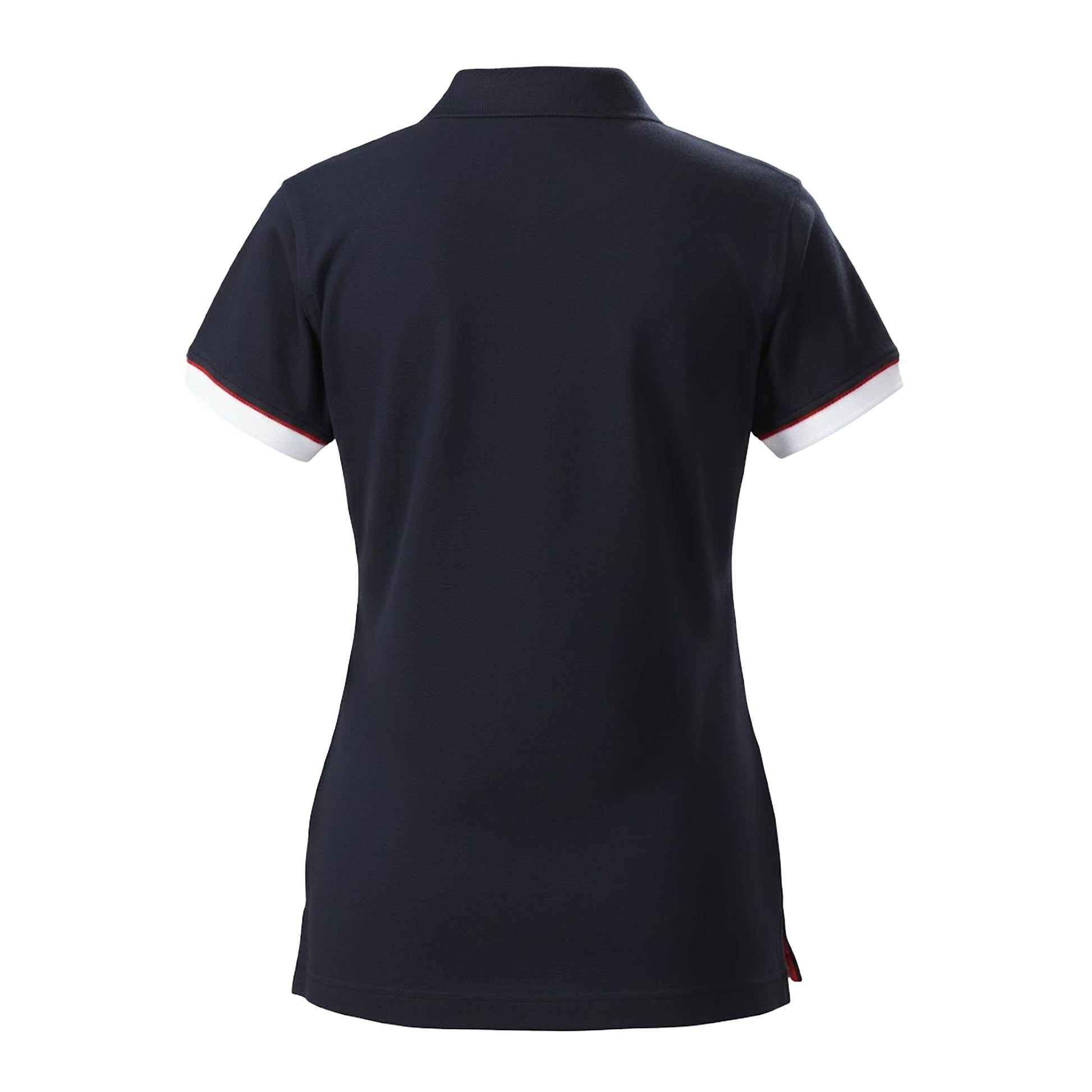 Navy - Back - James Harvest Womens-Ladies Antreville Polo Shirt