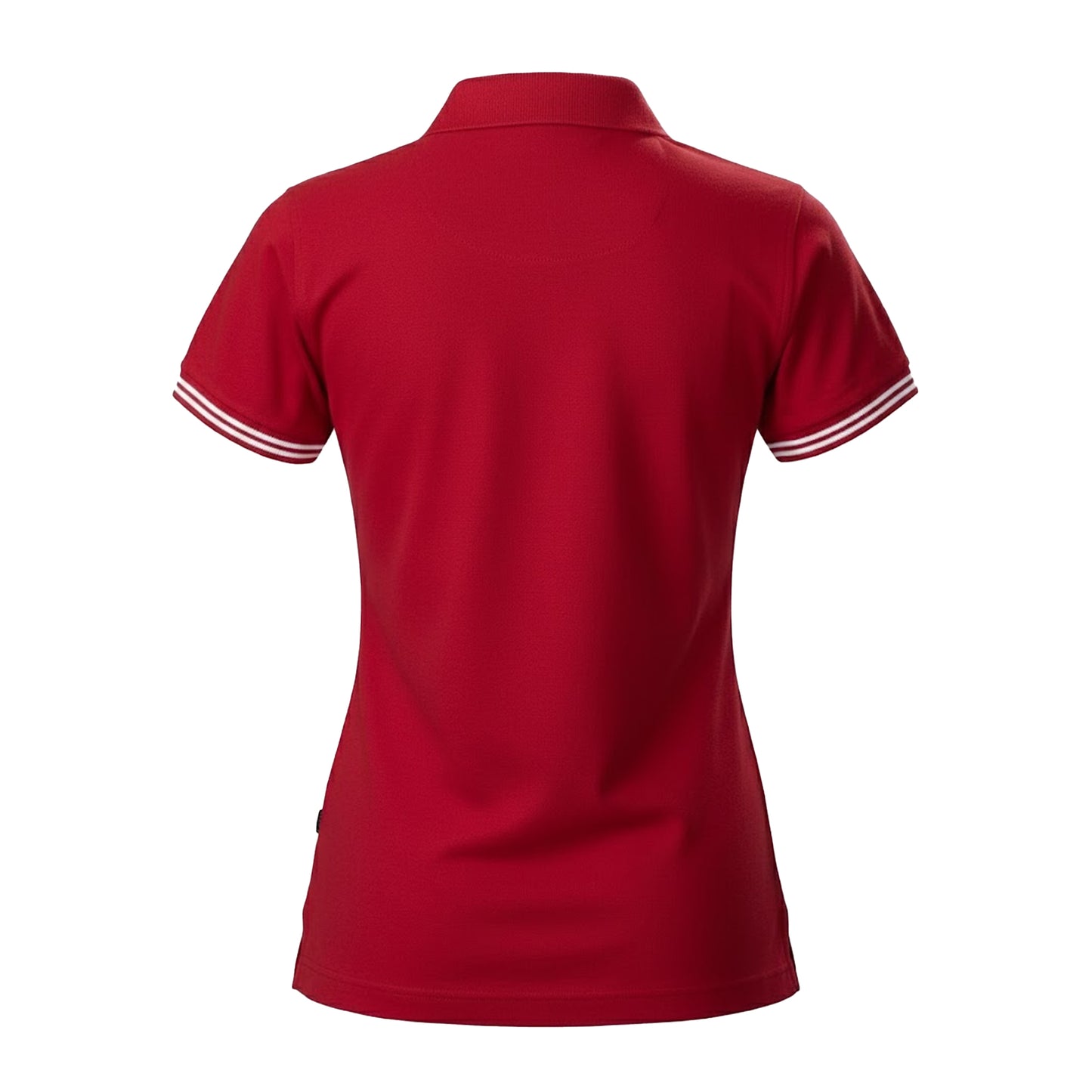 Red - Back - James Harvest Womens-Ladies Antreville Polo Shirt