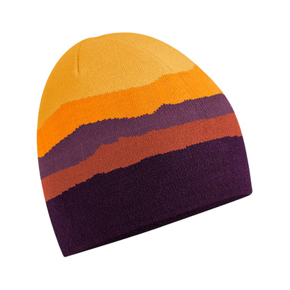 Desert Peaks - Front - Beechfield Mountain Peaks Pull-On Beanie
