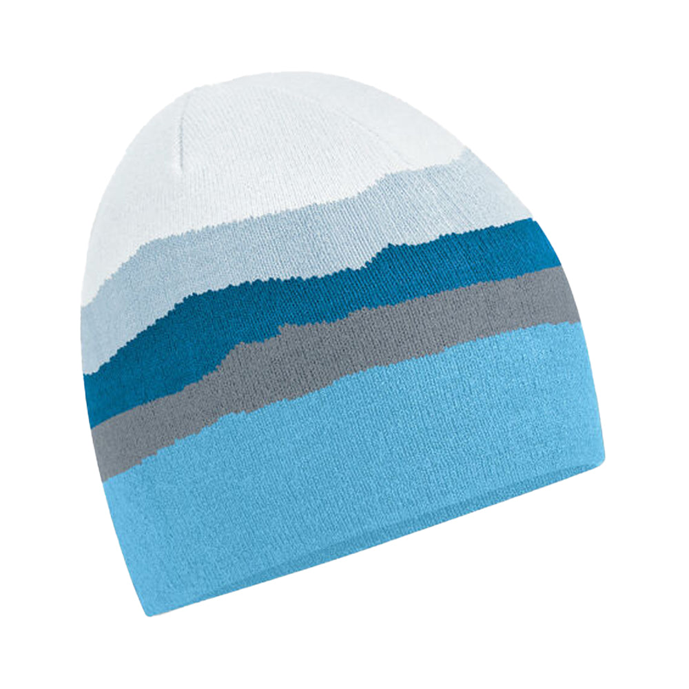 Glacier Peaks - Front - Beechfield Mountain Peaks Pull-On Beanie