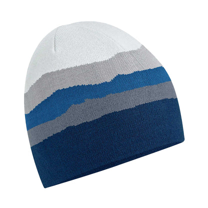 Rocky Peaks - Front - Beechfield Mountain Peaks Pull-On Beanie