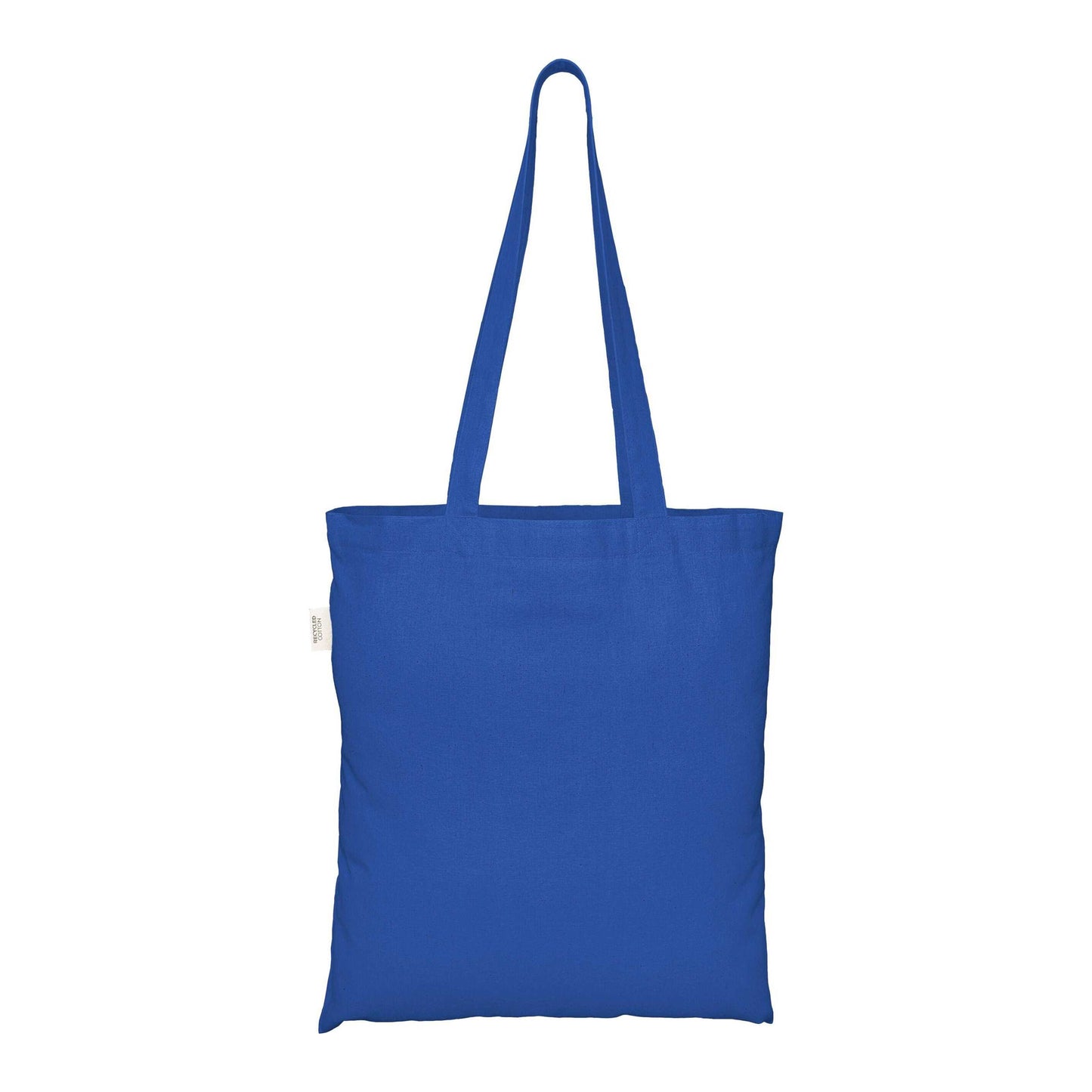 Royal Blue - Front - EcoTote Recycled Cotton Tote Bag