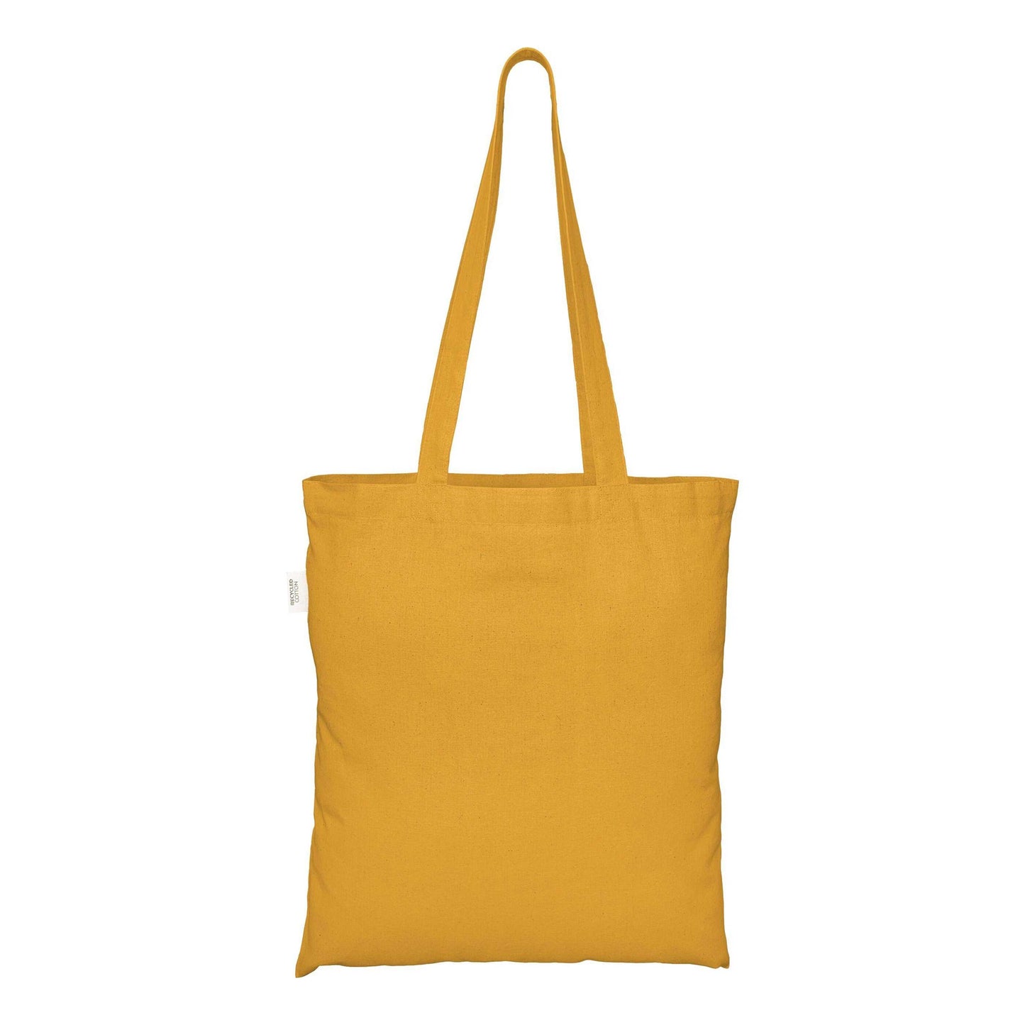 Yellow - Front - EcoTote Recycled Cotton Tote Bag