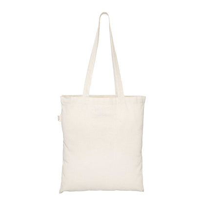 Natural - Front - EcoTote Recycled Cotton Tote Bag