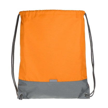 Orange - Front - Derby Of Sweden Sport Drawstring Bag