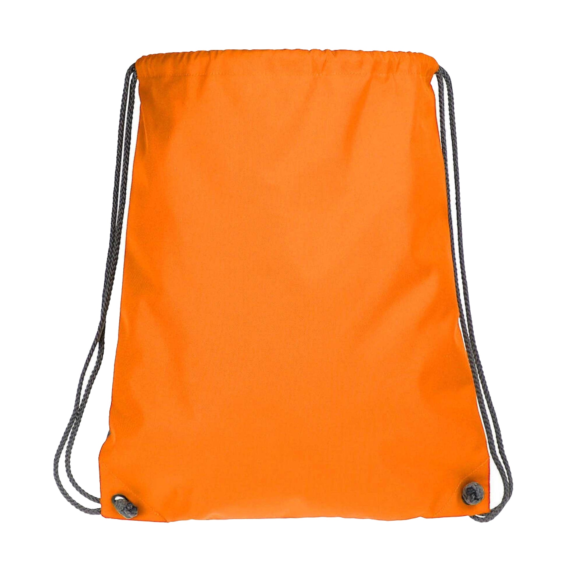Orange - Back - Derby Of Sweden Sport Drawstring Bag