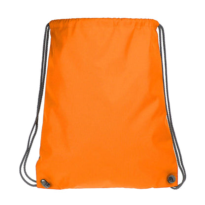 Orange - Back - Derby Of Sweden Sport Drawstring Bag