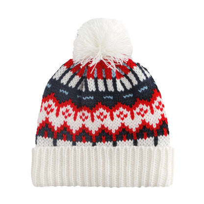 White Out - Back - Beechfield Unisex Adult Retro Skiing Beanie