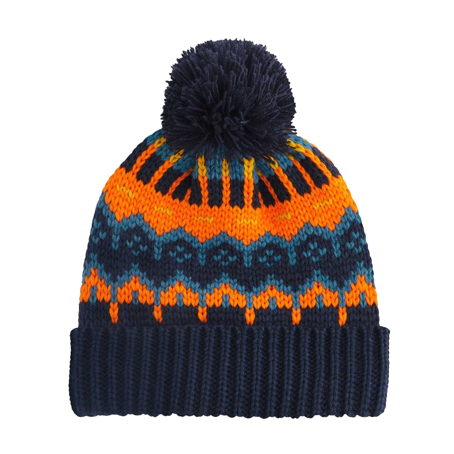 Blazing Blue - Back - Beechfield Unisex Adult Retro Skiing Beanie