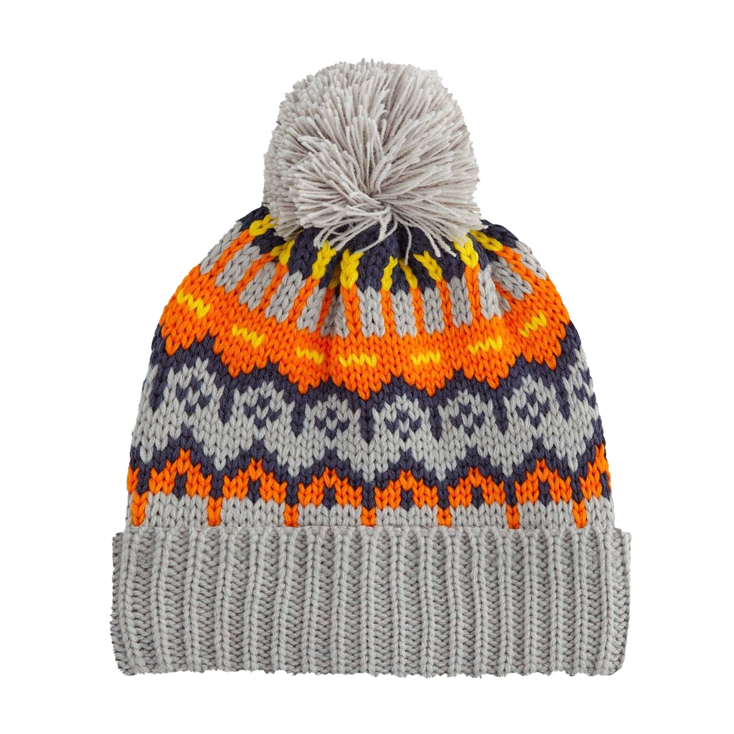 Glacier Grey - Back - Beechfield Unisex Adult Retro Skiing Beanie