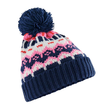 Snow Blossom - Front - Beechfield Unisex Adult Retro Skiing Beanie