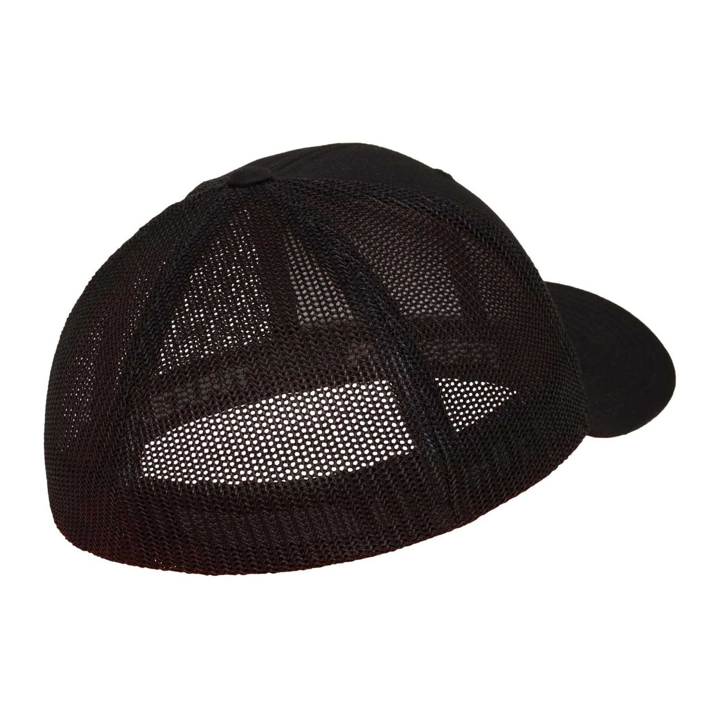 Black - Back - Flexfit Unisex Adult Mesh Trucker Cap