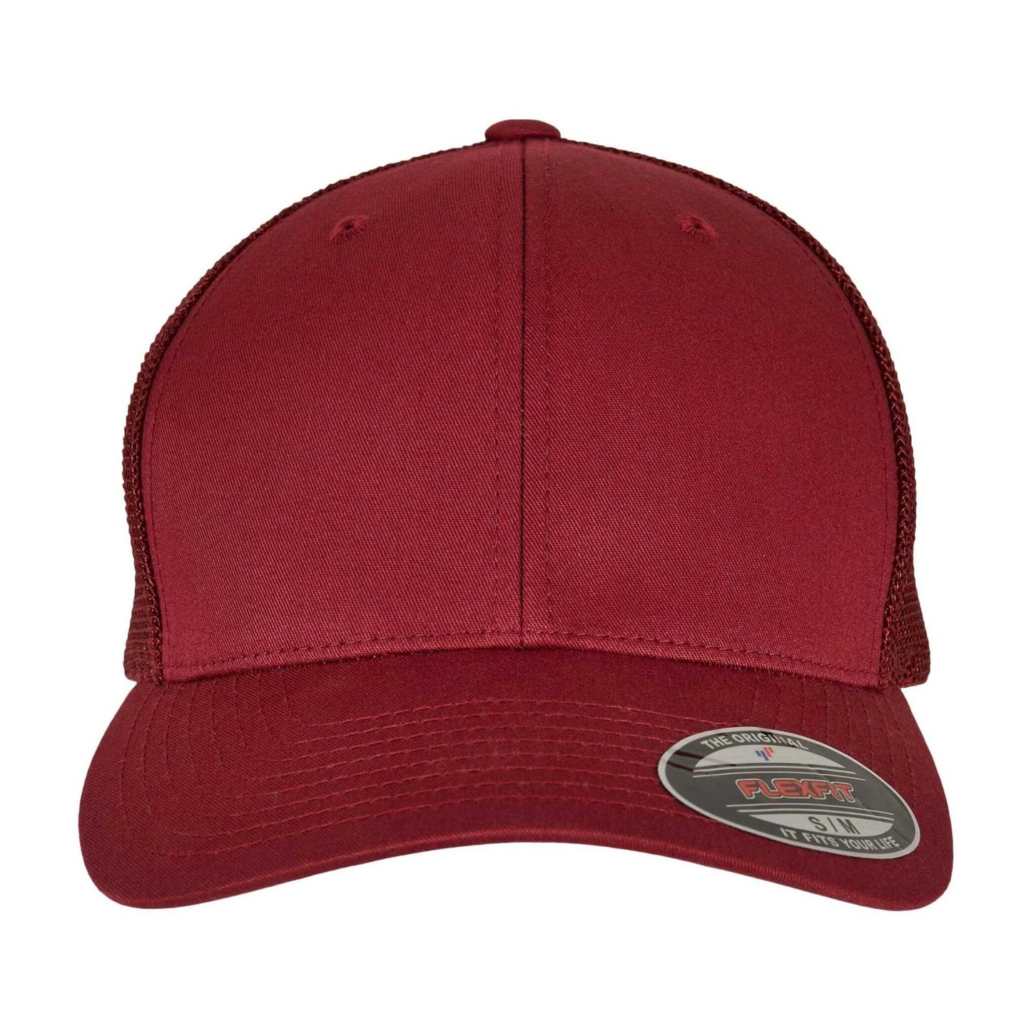 Cranberry - Lifestyle - Flexfit Unisex Adult Mesh Trucker Cap