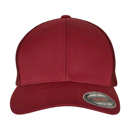 Cranberry - Lifestyle - Flexfit Unisex Adult Mesh Trucker Cap