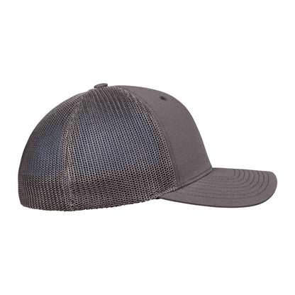 Dark Grey - Lifestyle - Flexfit Unisex Adult Mesh Trucker Cap