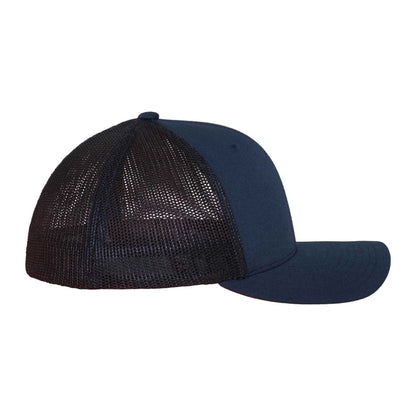 Navy - Lifestyle - Flexfit Unisex Adult Mesh Trucker Cap