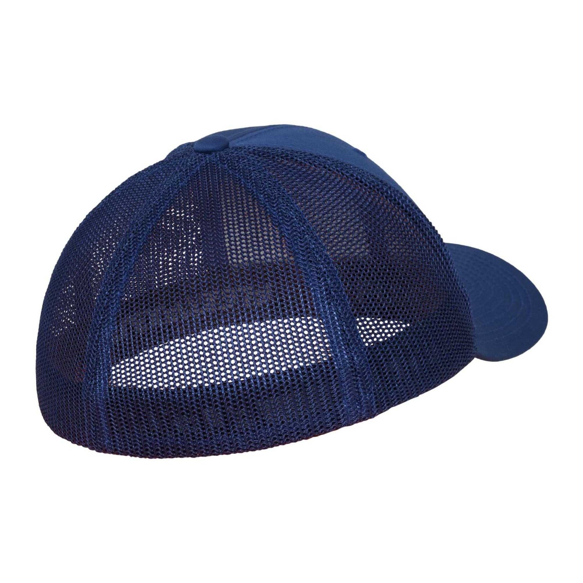 Royal Blue - Back - Flexfit Unisex Adult Mesh Trucker Cap