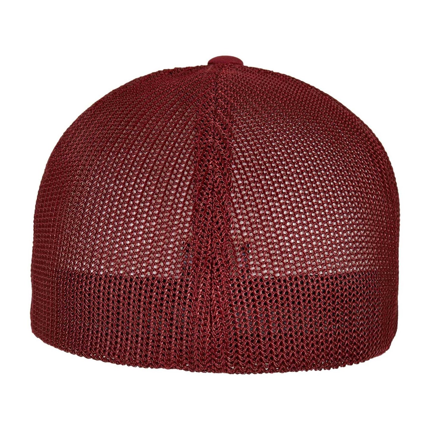 Cranberry - Back - Flexfit Unisex Adult Mesh Trucker Cap