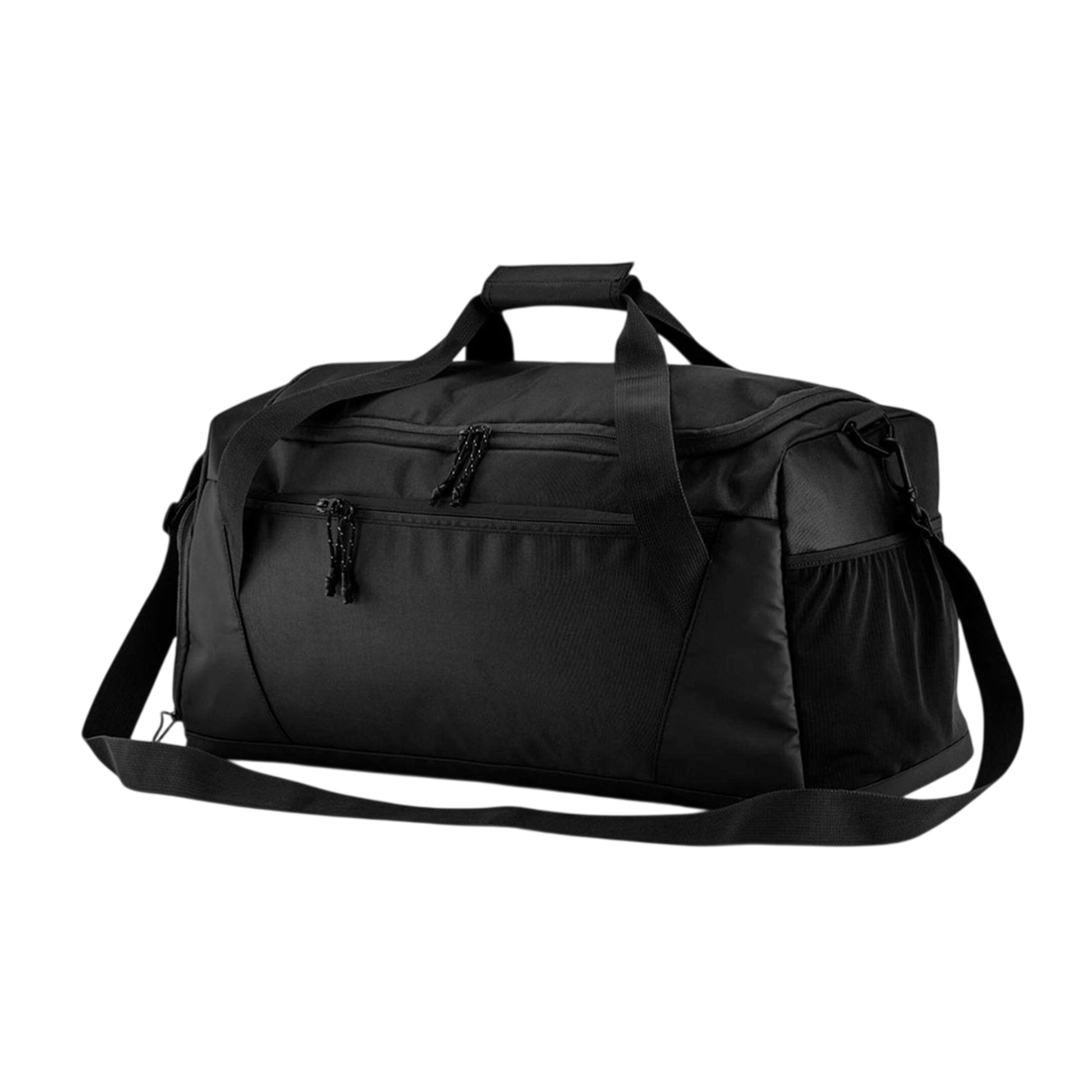 Black - Back - Quadra Multi Sport Locker Duffle Bag