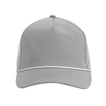 Light Grey-White - Side - Beechfield Unisex Adult Rope Detail Golf Cap